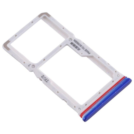 SIM Card Tray + SIM / Micro SD Card Tray for Xiaomi Redmi K30 4G Blue-garmade.com