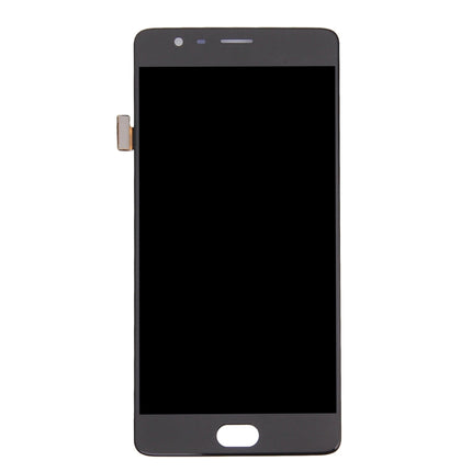 LCD Screen and Digitizer Full Assembly for OnePlus 3 (A3000 Version)(Black)-garmade.com