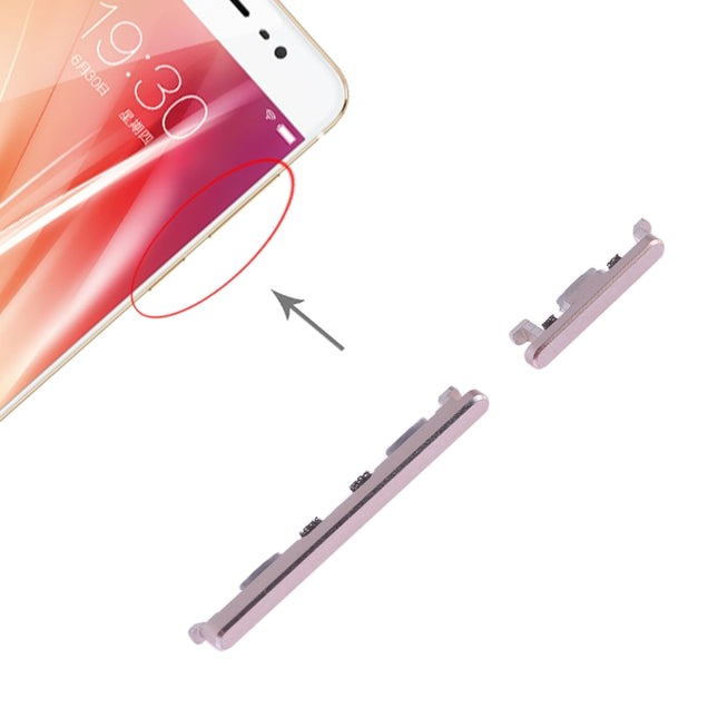 Side Keys for Vivo X7(Gold)-garmade.com