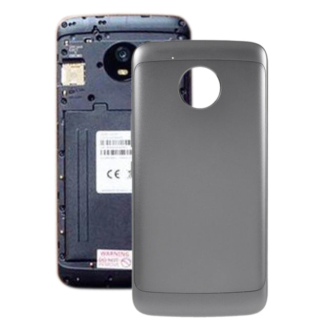 Battery Back Cover for Motorola Moto E4 Plus (US Version)(Grey)-garmade.com