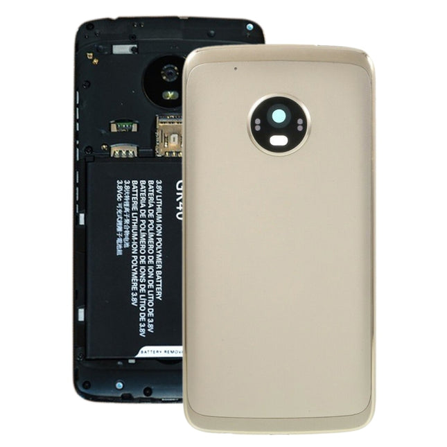 Battery Back Cover for Motorola Moto G5 Plus (Gold)-garmade.com