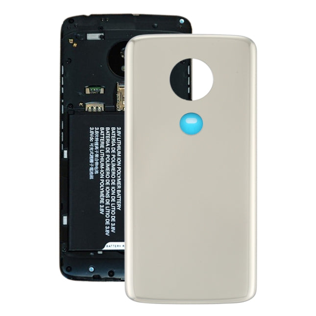 Battery Back Cover for Motorola Moto G6 Play (Silver)-garmade.com