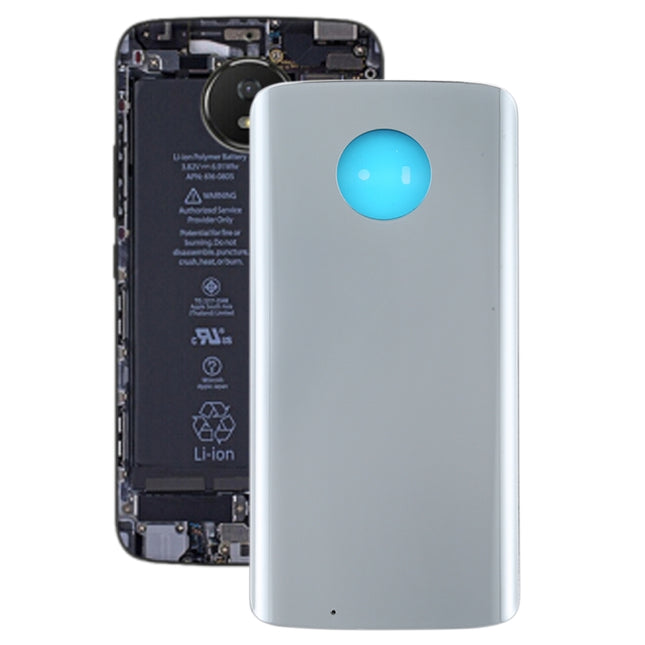 Battery Back Cover for Motorola Moto G6(Silver)-garmade.com