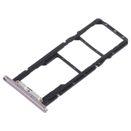 SIM Card Tray + SIM Card Tray + Micro SD Card Tray for Asus Zenfone Max Pro (M1) ZB601KL ZB602KL (Silver)-garmade.com