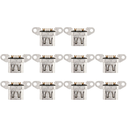 10 PCS Charging Port Connector for OPPO R15 / A1-garmade.com