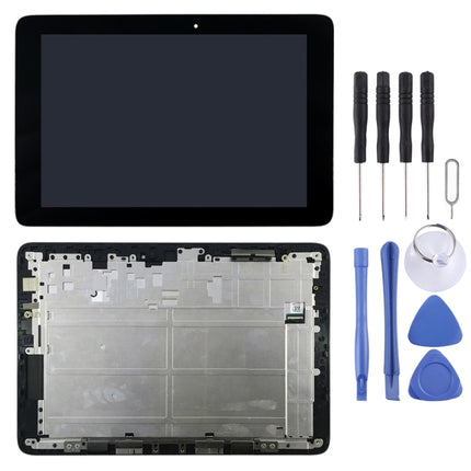 LCD Screen and Digitizer Full Assembly with Frame for Asus Transformer Book T100H T100HA T100HA-FU006T(Black)-garmade.com