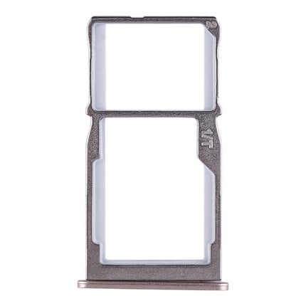 SIM Card Tray + SIM Card Tray / Micro SD Card Tray for Meizu 15(Gold)-garmade.com