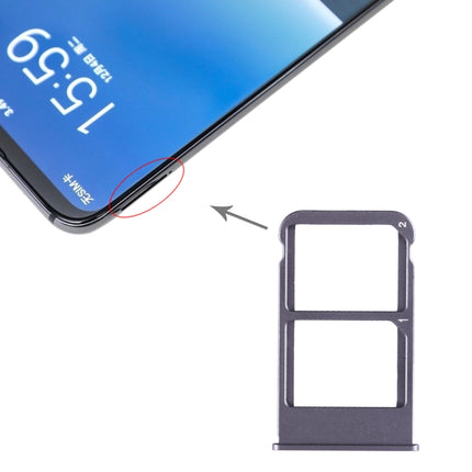 SIM Card Tray + SIM Card Tray for Meizu 16 Plus(Grey)-garmade.com