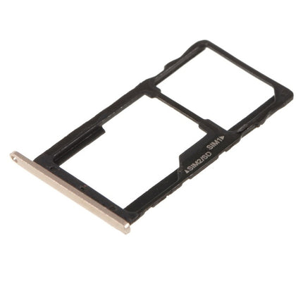 SIM Card Tray + SIM Card Tray / Micro SD Card Tray for Motorola Moto G5S(Gold)-garmade.com