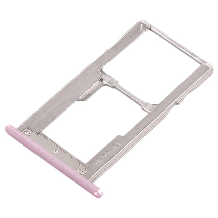 SIM Card Tray + Micro SD Card Tray for Asus Zenfone 3 Max ZC553KL (Pink)-garmade.com
