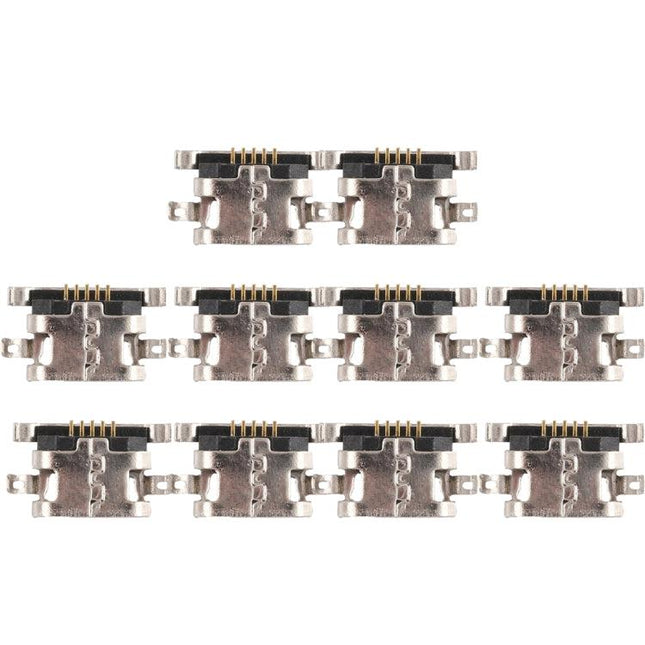 10 PCS Charging Port Connector for Xiaomi Redmi 6 Pro / Redmi Note 4 / Redmi Note 4X / Redmi 4 Prime-garmade.com