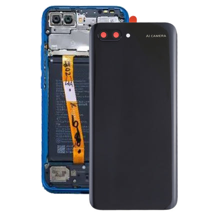 Battery Back Cover with Camera Lens for Huawei Honor 10(Black)-garmade.com