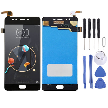 LCD Screen and Digitizer Full Assembly for ZTE Nubia M2 Lite NX573J (Black)-garmade.com