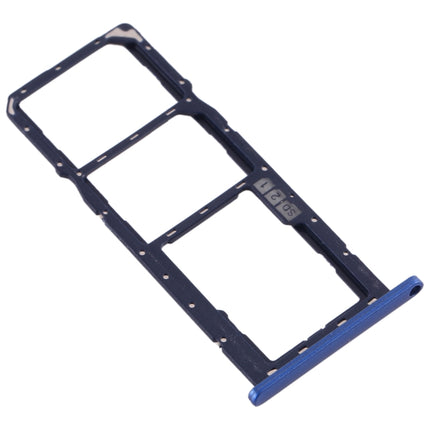 SIM Card Tray + SIM Card Tray + Micro SD Card Tray for Asus Zenfone Max M2 ZB633KL(Blue)-garmade.com