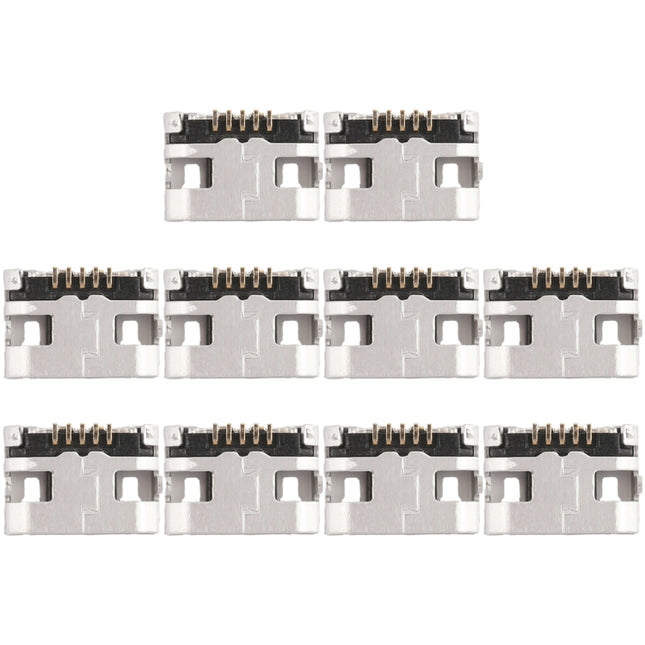10 PCS Charging Port Connector for HTC One E9 / One E9+-garmade.com