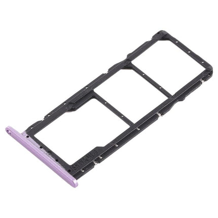 SIM Card Tray + Micro SD Card Tray for Huawei Honor 8X Purple-garmade.com