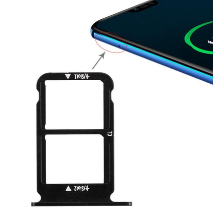 SIM Card Tray for Huawei Honor 10 (Black)-garmade.com