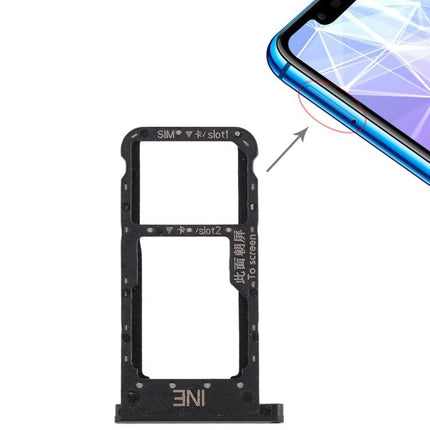 SIM Card Tray for Huawei P smart + / Nova 3i(Black)-garmade.com