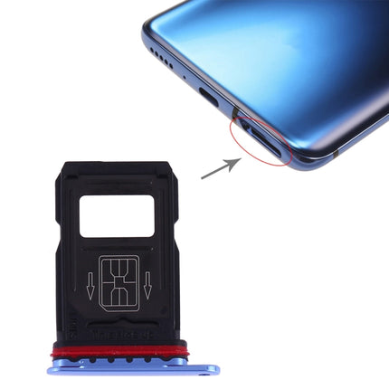 SIM Card Tray + SIM Card Tray for OnePlus 7 Pro (Blue)-garmade.com