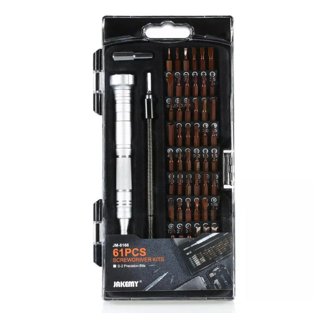 JAKEMY JM-8166 61 in 1 Screwdriver kits Repair Hand Tools Kit-garmade.com