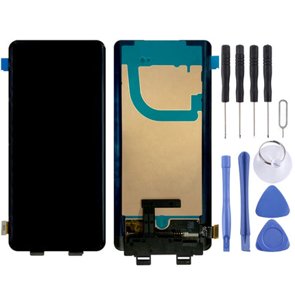 LCD Screen and Digitizer Full Assembly (AMOLED Material) for OnePlus 7 Pro / 7T Pro(Black)-garmade.com