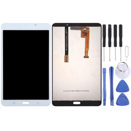 Replacement LCD Screen and Digitizer Full Assembly for Samsung Galaxy Tab A 7.0 2016 / T280 - White-garmade.com