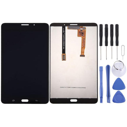 Replacement LCD Screen and Digitizer Full Assembly for Samsung Galaxy Tab A 7.0 2016 / T285 - Black-garmade.com