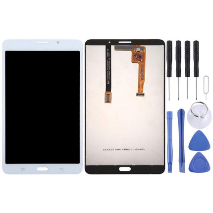 Replacement LCD Screen and Digitizer Full Assembly for Samsung Galaxy Tab A 7.0 2016 / T285 - White-garmade.com