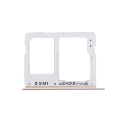 SIM Card Tray + Micro SD / SIM Card Tray for Samsung Galaxy C5 / C5000(Gold)-garmade.com