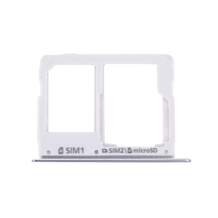 SIM Card Tray + Micro SD / SIM Card Tray for Samsung Galaxy C7 / C7000(Grey)-garmade.com
