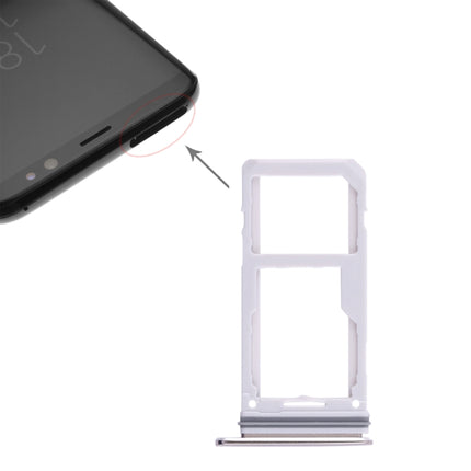 2 SIM Card Tray / Micro SD Card Tray for Samsung Galaxy S8 / S8+(Gold)-garmade.com