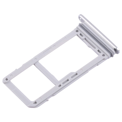 2 SIM Card Tray / Micro SD Card Tray for Samsung Galaxy S8 / S8+(Silver)-garmade.com