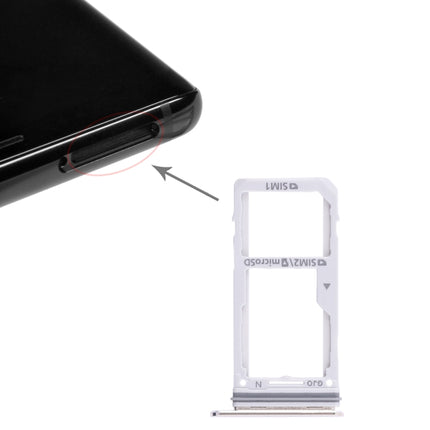 2 SIM Card Tray / Micro SD Card Tray for Samsung Galaxy Note 8(Gold)-garmade.com