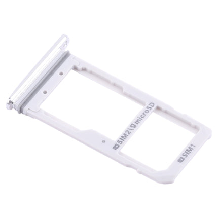 2 SIM Card Tray / Micro SD Card Tray for Samsung Galaxy S7(White)-garmade.com