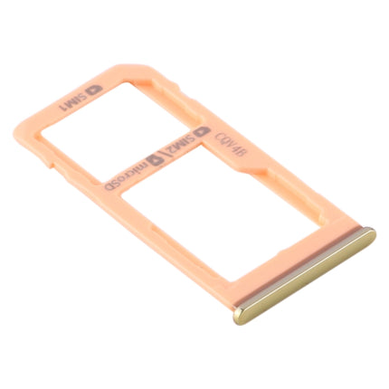 SIM Card Tray + SIM Card Tray / Micro SD Card Tray for Samsung Galaxy A60 (Gold)-garmade.com