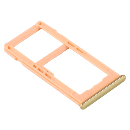 SIM Card Tray + SIM Card Tray / Micro SD Card Tray for Samsung Galaxy A60 (Gold)-garmade.com