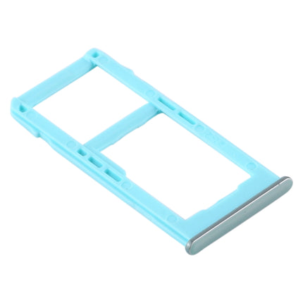 SIM Card Tray + SIM Card Tray / Micro SD Card Tray for Samsung Galaxy A60 (Baby Blue)-garmade.com