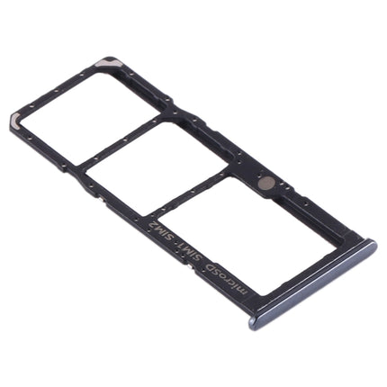 SIM Card Tray + SIM Card Tray + Micro SD Card Tray for Samsung Galaxy A30s (Black)-garmade.com