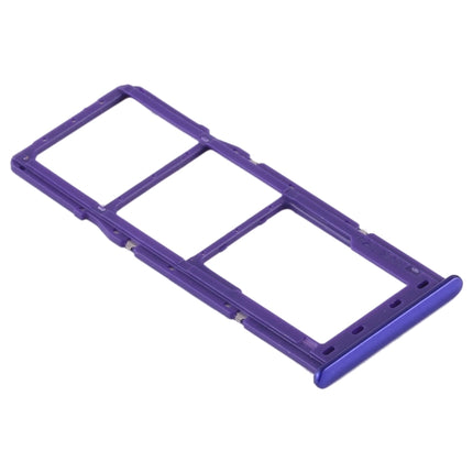 SIM Card Tray + SIM Card Tray + Micro SD Card Tray for Samsung Galaxy A30s (Blue)-garmade.com