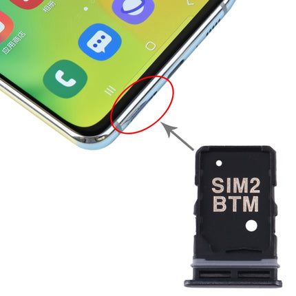 SIM Card Tray + SIM Card Tray for Samsung Galaxy A80 (Black)-garmade.com
