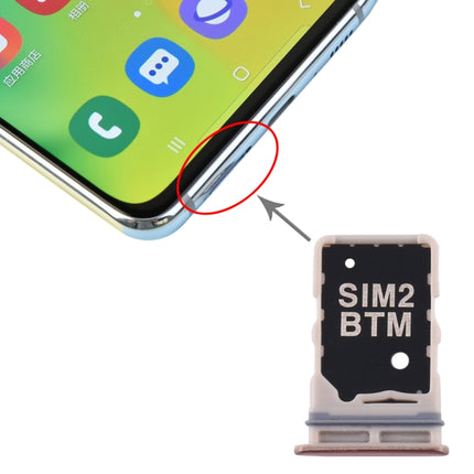 SIM Card Tray + SIM Card Tray for Samsung Galaxy A80 (Gold)-garmade.com