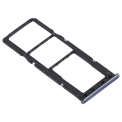 SIM Card Tray + SIM Card Tray + Micro SD Card Tray for Samsung Galaxy A71(Black)-garmade.com