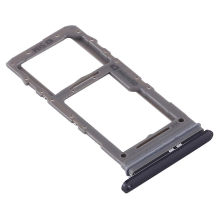 SIM Card Tray + Micro SD Card Tray for Samsung Galaxy S20+ / Galaxy S20 Ultra(Black)-garmade.com