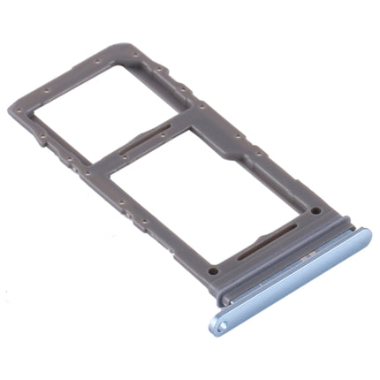 SIM Card Tray + Micro SD Card Tray for Samsung Galaxy S20+ / Galaxy S20 Ultra(Blue)-garmade.com