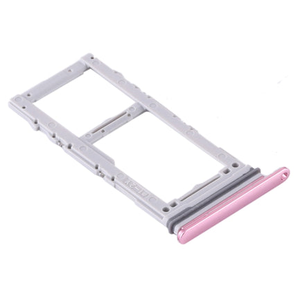 SIM Card Tray + SIM Card Tray / Micro SD Card Tray for Samsung Galaxy S20+ / Galaxy S20 Ultra (Pink)-garmade.com