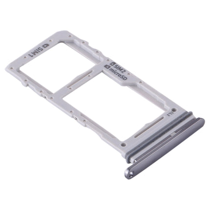 SIM Card Tray + SIM Card Tray / Micro SD Card Tray for Samsung Galaxy S20+ / Galaxy S20 Ultra (Grey)-garmade.com