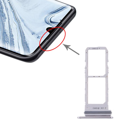 SIM Card Tray + SIM Card Tray for Samsung Galaxy Note10(Grey)-garmade.com