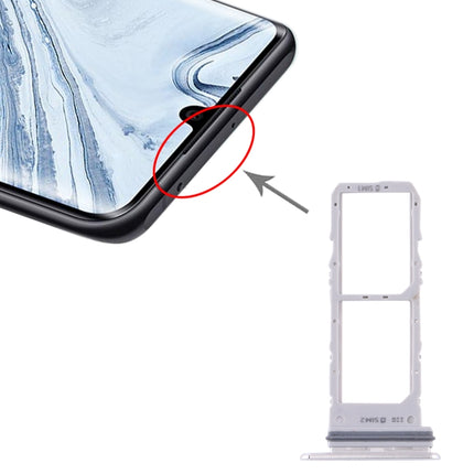 SIM Card Tray + SIM Card Tray for Samsung Galaxy Note10(White)-garmade.com