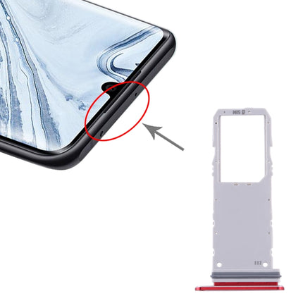 SIM Card Tray for Samsung Galaxy Note10 (Red)-garmade.com