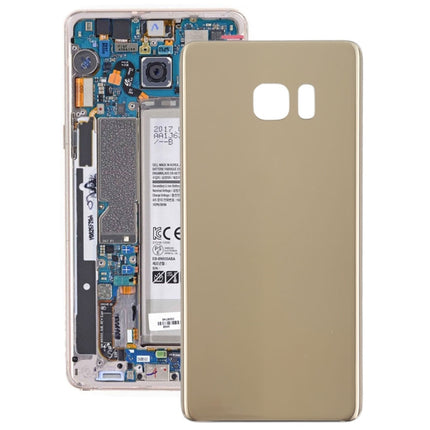 For Galaxy Note FE, N935, N935F/DS, N935S, N935K, N935L Back Battery Cover (Gold)-garmade.com